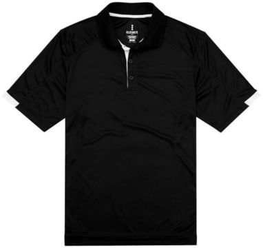 Рубашка поло с короткими рукавами Kiso, цвет сплошной черный  размер L - 39084993- Фото №3
