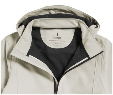 Куртка софтшел Langley, цвет светло-серый  размер XS - 39311900- Фото №10