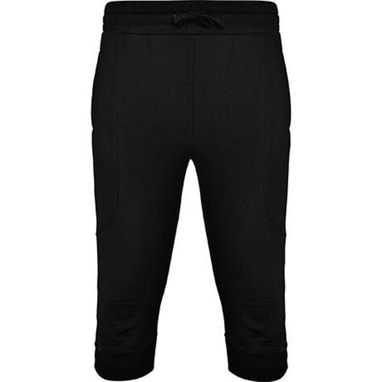 CARSON Мужские спортивные шорты-бермуды с регулируемым эластичным поясом с завязками, цвет черный  размер S - PA10290102- Фото №1