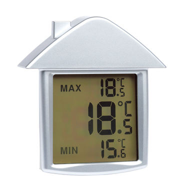 термометр COMFORT, колір сріблястий - 56-0401224- Фото №1