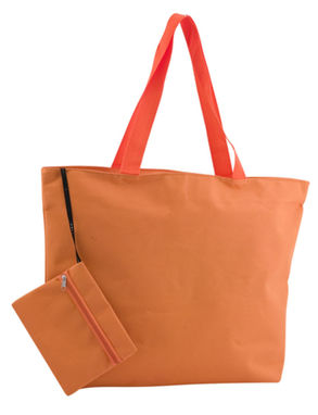 Пляжная сумка с косметичкой Monkey, цвет оранжевый - AP731424-03- Фото №1