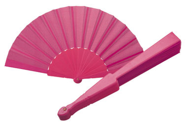 Веер из текстиля Tela, цвет розовый - AP761252-25- Фото №1