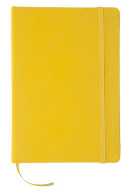Блокнот на резинке Cilux, цвет желтый - AP791753-02- Фото №2