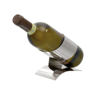 Сумка для бутылки вина HELIX, цвет серебристый - 58-0300557- Фото №2