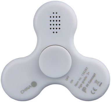 Динамик-спиннер Spin-It Widget Bluetooth, цвет белый - 13426701- Фото №4