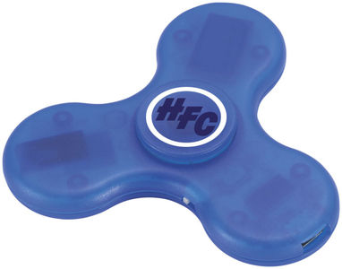 Динамик-спиннер Spin-It Widget Bluetooth, цвет ярко-синий - 13426702- Фото №2