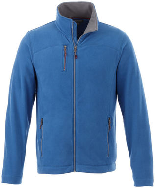 Микрофлисовая куртка Pitch, цвет небесно-голубой  размер XS - 33488420- Фото №3