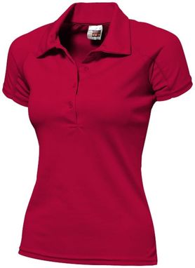 Рубашка поло женская Striker Coll Fit, цвет красный  размер S-XXL - 31097251- Фото №5