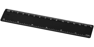 Лінійка Renzo  15 см, колір суцільний чорний - 21053601- Фото №1