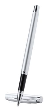 Ручка-роллер Delbrux, цвет серебристый - AP721320-21- Фото №2
