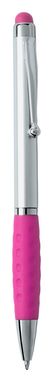 Ручка-стилус шариковая Sagursilver, цвет розовый - AP741529-25- Фото №1