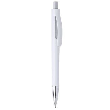 Ручка шариковая Halibix, цвет серебристый - AP781191-21- Фото №1