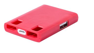 Хаб USB Yurian, колір червоний - AP781901-05- Фото №5