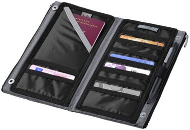 Дорожный бумажник Navigator, цвет серый - 12001300- Фото №5