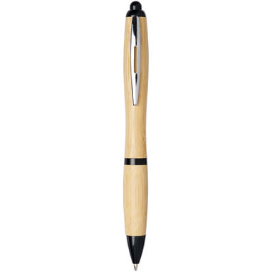Ручка шариковая Nash , цвет натуральный, сплошной черный - 10737801- Фото №1
