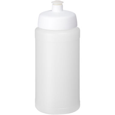 Пляшка спортивна Baseline Plus , колір прозорий, білий - 21068816- Фото №1