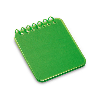 Woolf. Кишеньковий блокнот, колір зелений - 93710-109- Фото №3