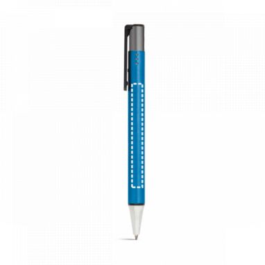 MATCH Шариковая ручка, цвет сатин серебро - 81143-127- Фото №6
