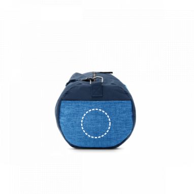 Дорожная сумка из полиэстера, 600D, цвет синий - 72432-104- Фото №5