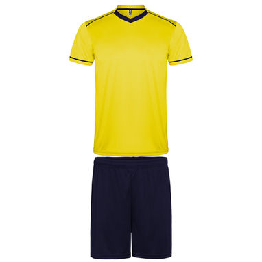 UNITED Спортивный мужской костюм, цвет желтый, темно-синий  размер 16 - CJ0457290355- Фото №1