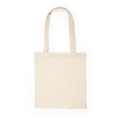 Эко-сумка для покупок из 100 % хлопка плотностью178 г/м2, цвет бежевый - BO7551S1229- Фото №2
