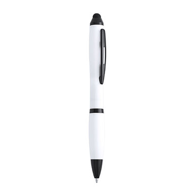 Ручка из ABS с поворотным механизмом и сенсором, цвет белый - HW8007S101- Фото №1