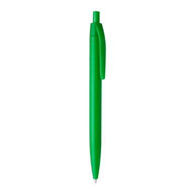 Ручка с нажимным механизмом в корпусе из ABS в ​​различных цветах, цвет зеленый папоротник - HW8010S1226- Фото №1
