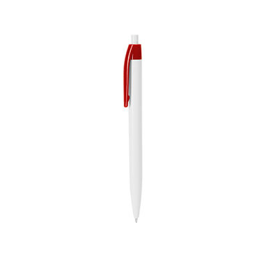 Шариковая ручка из ABS с нажимным механизмом, цвет красный - HW8045S160- Фото №1