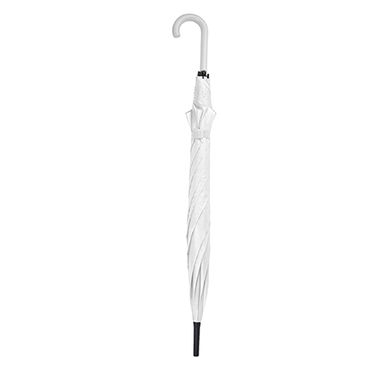 Зонт с тканью и ручкой одного цвета, цвет белый - UM5608S101- Фото №1