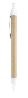 Шариковая ручка REMI, цвет белый - 91628-106- Фото №1