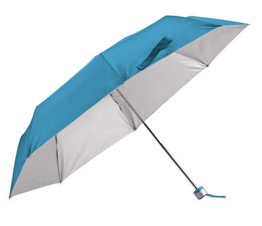 Компактный зонт, цвет голубой - 99135-124- Фото №1