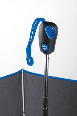 Складной зонт с системой закрытия и открытия, цвет синий - 99150-114- Фото №2