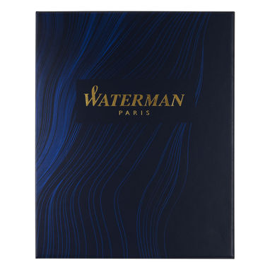 Коробка подарочная Waterman, цвет синий темный - 42001055- Фото №3