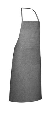 ZIMBRO. Фартух із переробленої бавовни, колір чорний - 99812-103- Фото №2