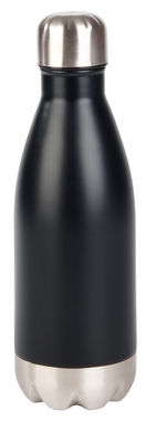 Термобутылка PARKY, цвет серебряный, чёрный - 56-0304502- Фото №1
