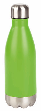Термобутылка PARKY, цвет зелёный, серебряный - 56-0304505- Фото №1
