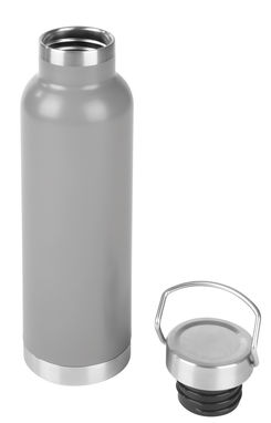 Вакуумная изолированная бутылка MILITARY, цвет серый - 56-0304531- Фото №1