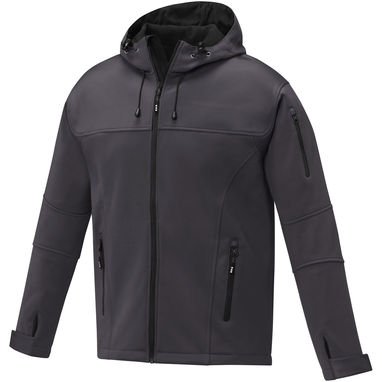 Match Мужская куртка софтшел, цвет серый  размер XS - 38327820- Фото №1