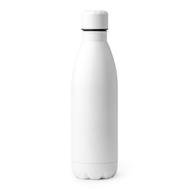 Матова пляшка з нержавіючої сталі 304, колір білий - BI4125S101- Фото №1