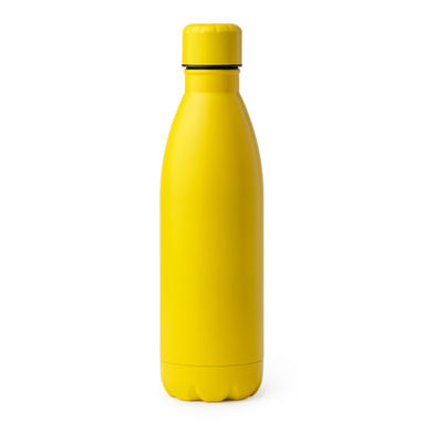 Матова пляшка з нержавіючої сталі 304, колір жовтий - BI4125S103- Фото №1