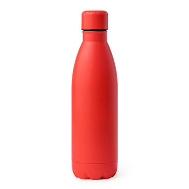 Бутылка из нержавеющей стали 304 с матовым покрытием, цвет красный - BI4125S160- Фото №1