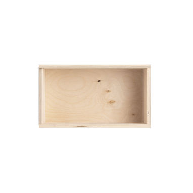BOXIE WOOD M Деревянная коробка, цвет натуральный светлый - 94941-150- Фото №3