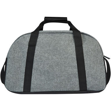 Двоколірна спортивна сумка Reclaim об'ємом 21 л, виготовлена ​​з перероблених матеріалів за стандартом GRS, колір суцільний чорний, яскраво сірий - 12065690- Фото №3