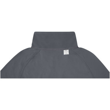 Мужская флисовая куртка Zelus, цвет серый  размер 3XL - 39474826- Фото №4