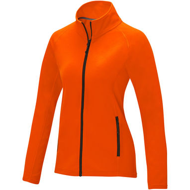 Женская флисовая куртка Zelus, цвет оранжевый  размер M - 39475312- Фото №1