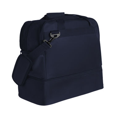 Спортивная сумка с двойной ручкой и длинным регулируемым ремнем для переноски, цвет морской синий  размер UNICA - BO71219055- Фото №1