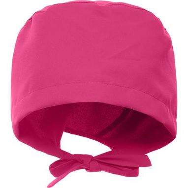Шапочка унисекс на завязках, цвет темно-розовый  размер UNICA - GO90829078- Фото №1
