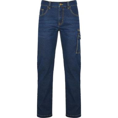 Джинсовые брюки с несколькими карманами, цвет джинс  размер 40 - PA840256143- Фото №1