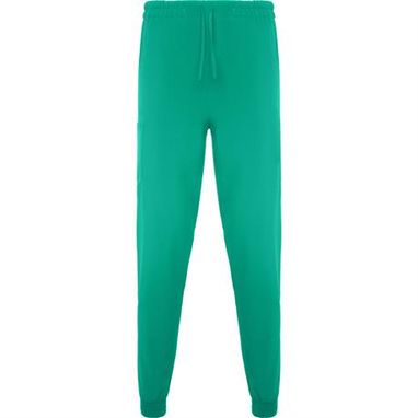 Прямые удлиненные брюки унисекс, цвет лабораторный зелёный  размер XL - PA90860417- Фото №1