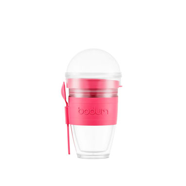 JOYCUP BREAKFAST Стакан для йогурта 250 мл, цвет розовый - 34841-102- Фото №2